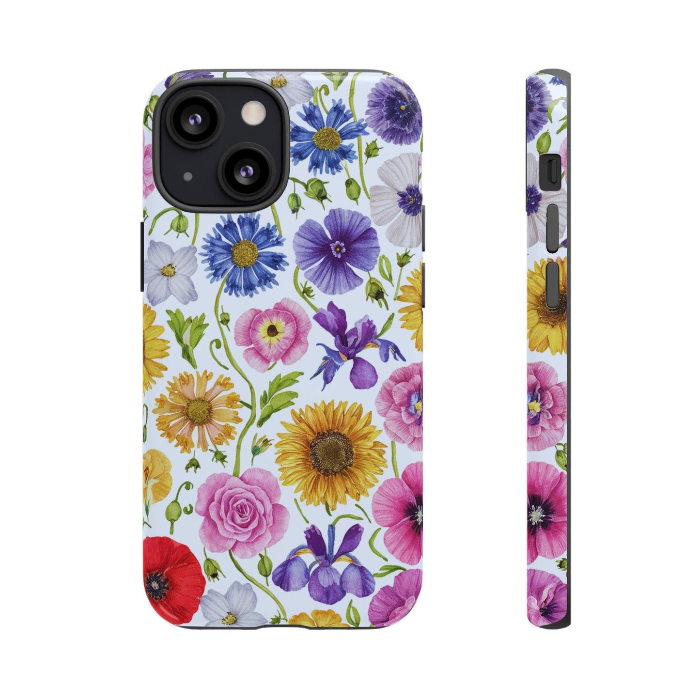 Tough Cellphone Case :" Eclectic Elegance Phone Case Collection" ( Floral patterns)