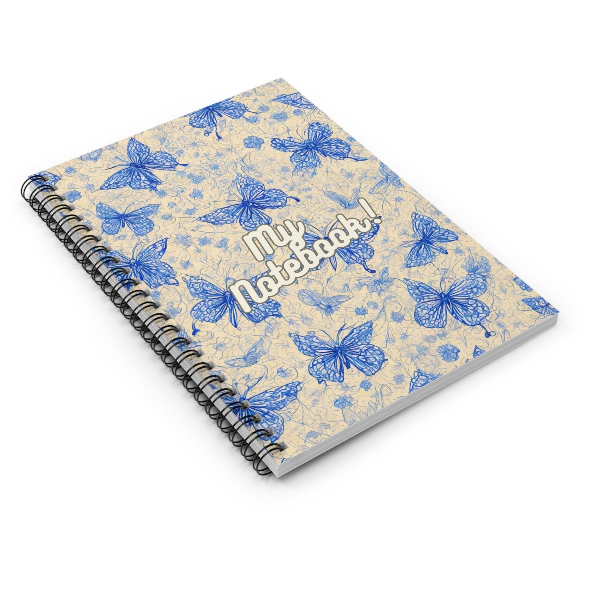 Floral and Butterfly Spiral Notebook Collection - Cosmic Creations by Karen