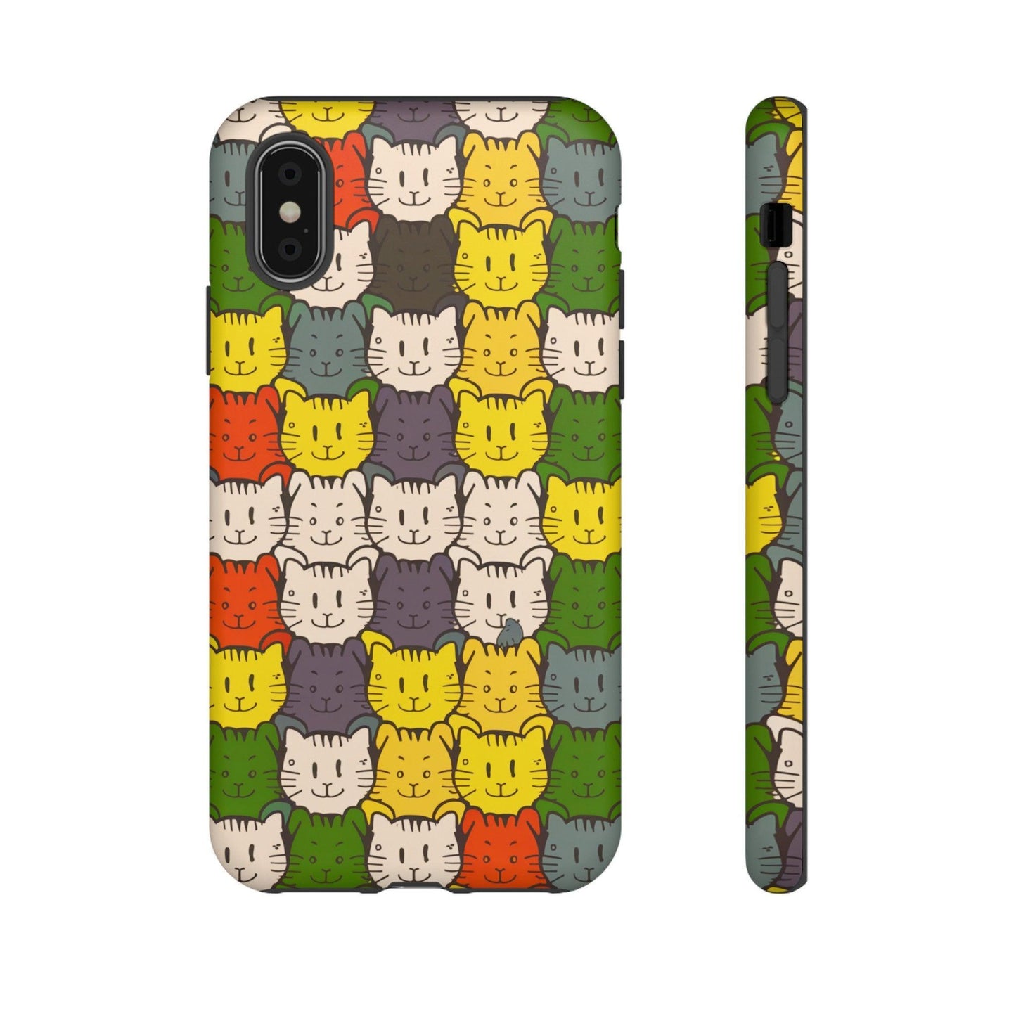 Cat Lovers Collection Tough Cellphone Case - Cosmic Creations by Karen