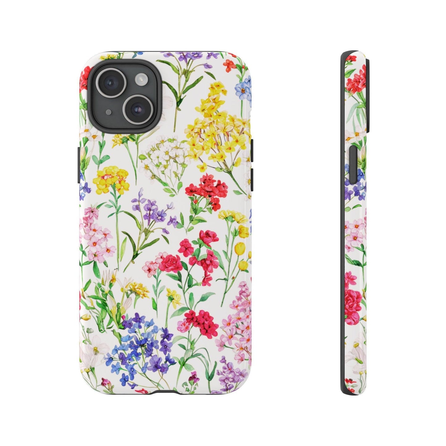 Tough Cellphone Case :" Eclectic Elegance Phone Case Collection" ( Floral patterns)