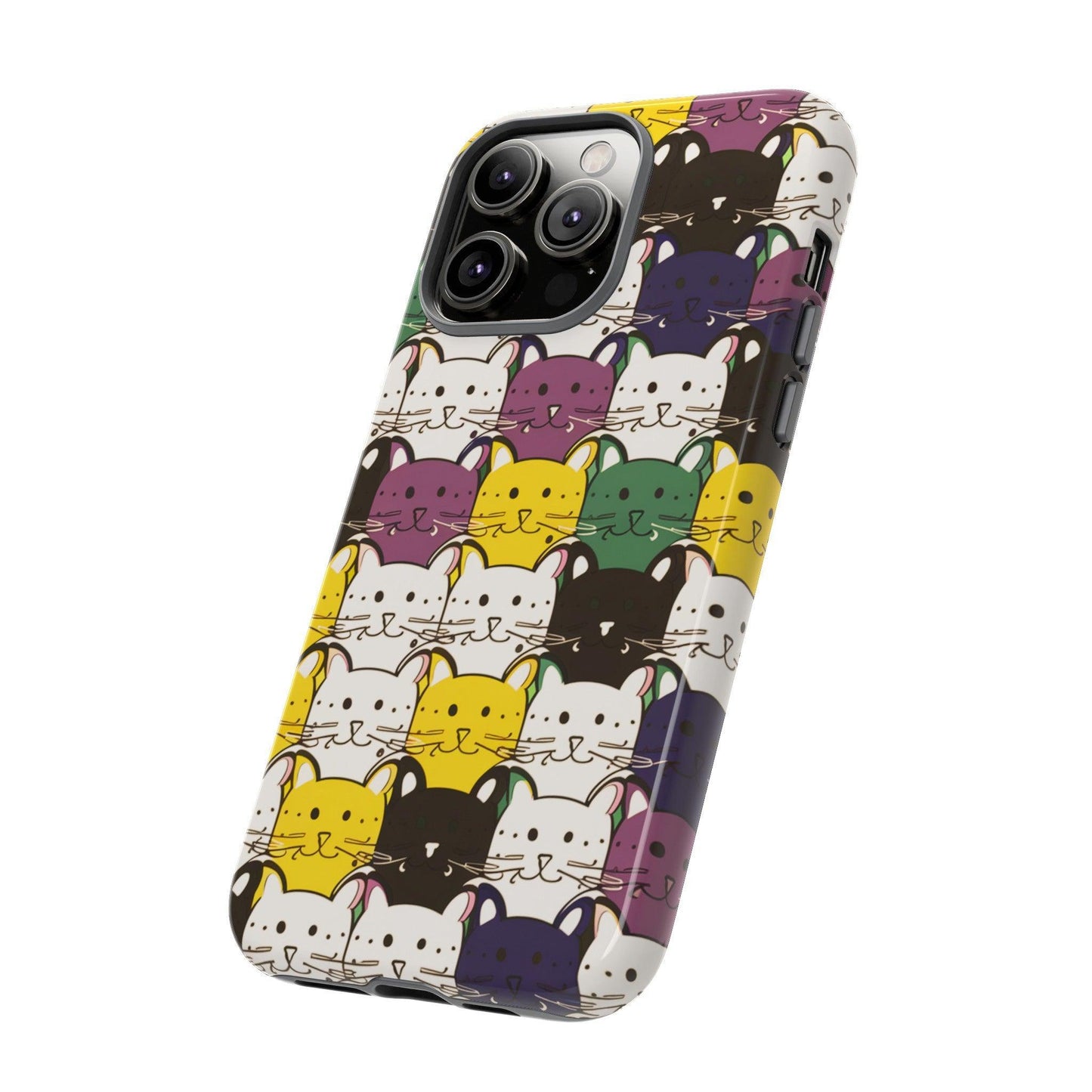 Cat Lovers Collection Tough Cellphone Case - Cosmic Creations by Karen