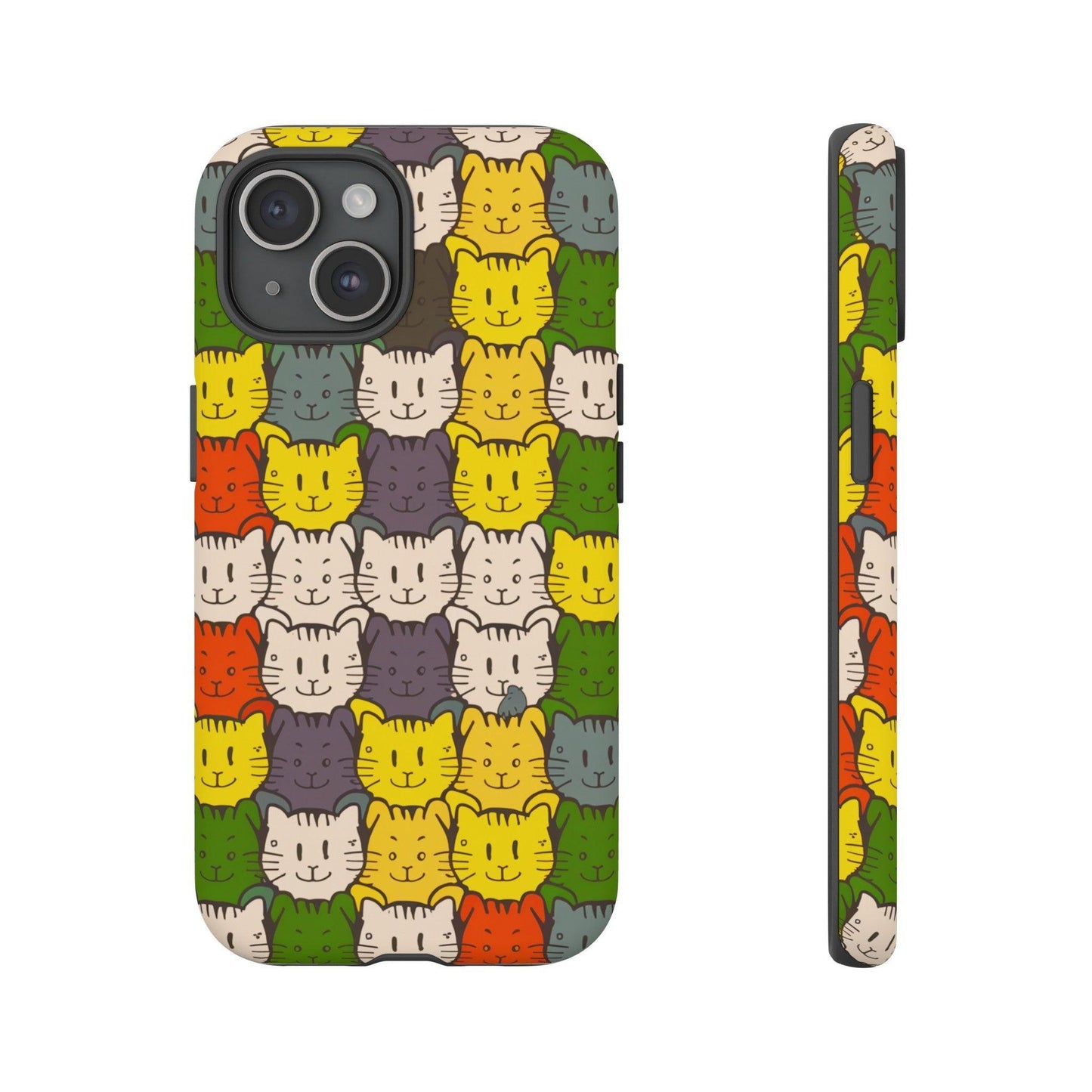 Cat Lovers Collection Tough Cellphone Case - Cosmic Creations by Karen