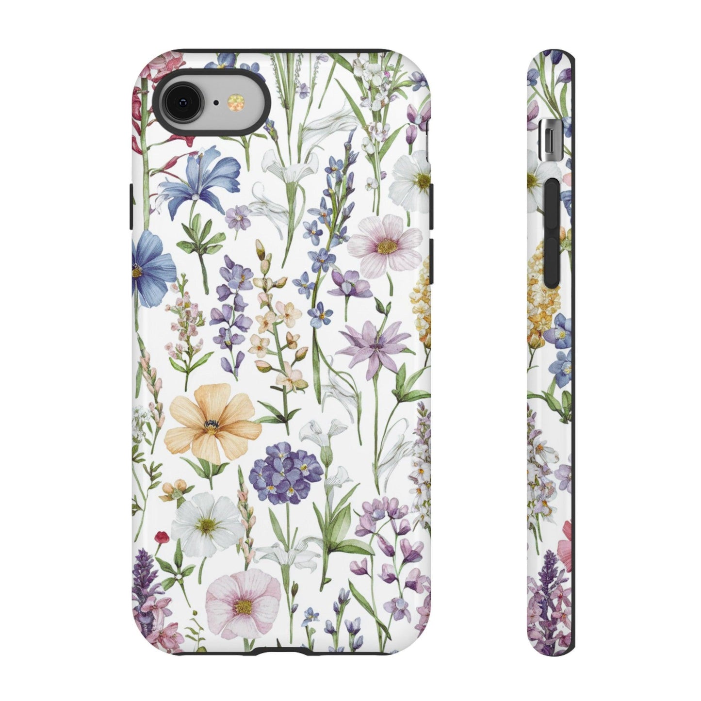 Tough Cellphone Case :" Eclectic Elegance Phone Case Collection" ( Floral patterns)