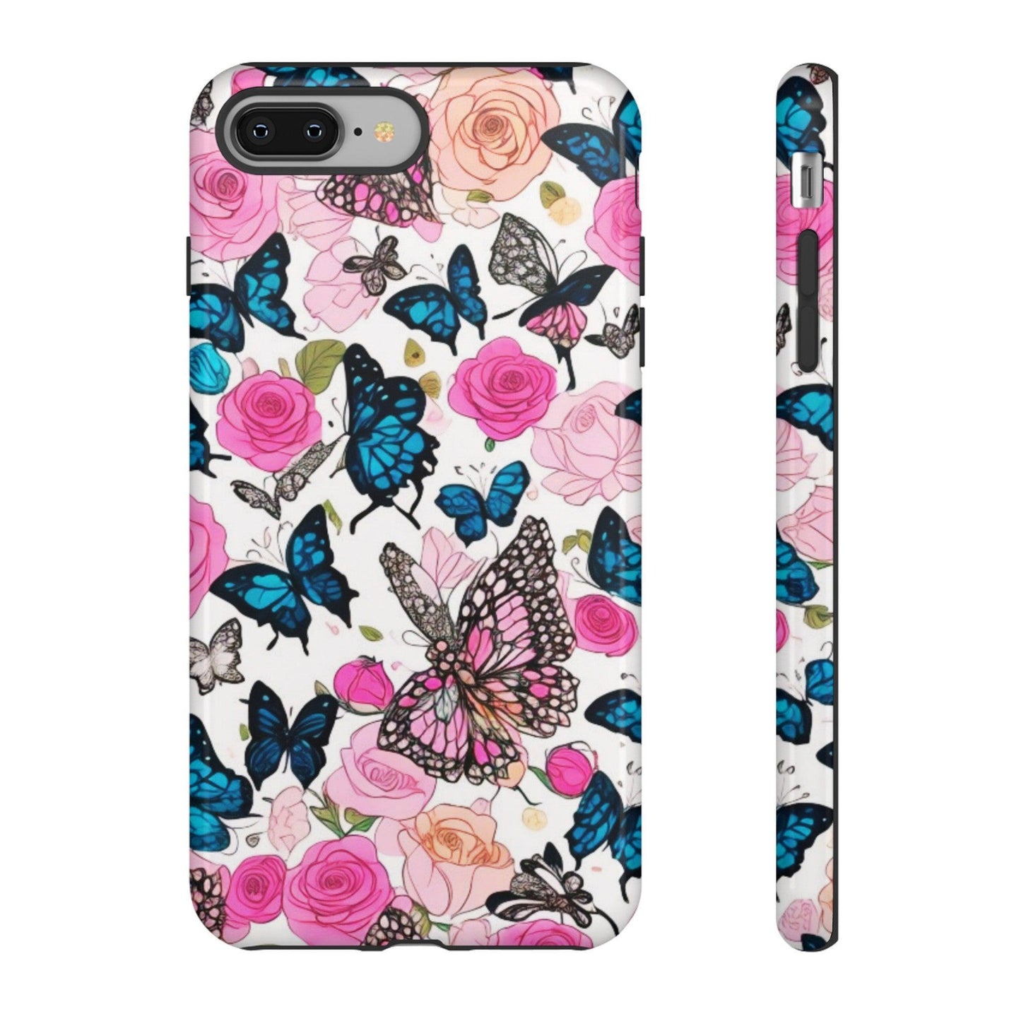 Tough Cellphone Case :" Eclectic Elegance Phone Case Collection" ( Floral patterns)