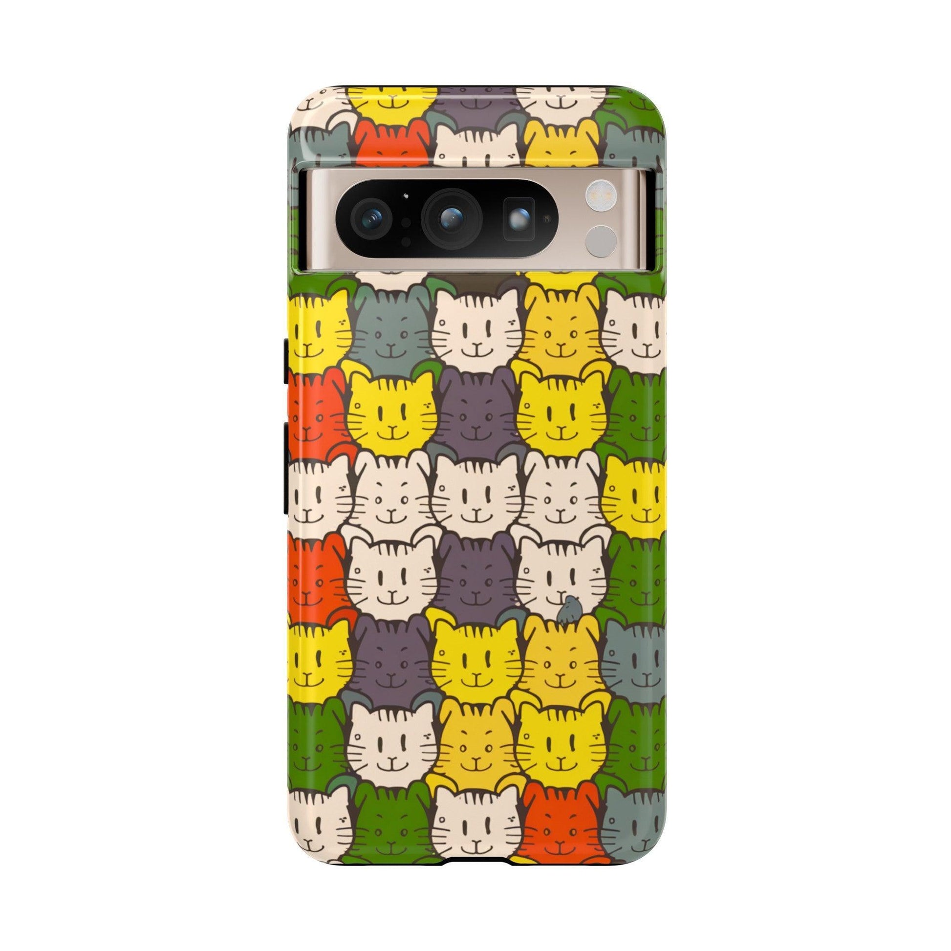 Cat Lovers Collection Tough Cellphone Case - Cosmic Creations by Karen