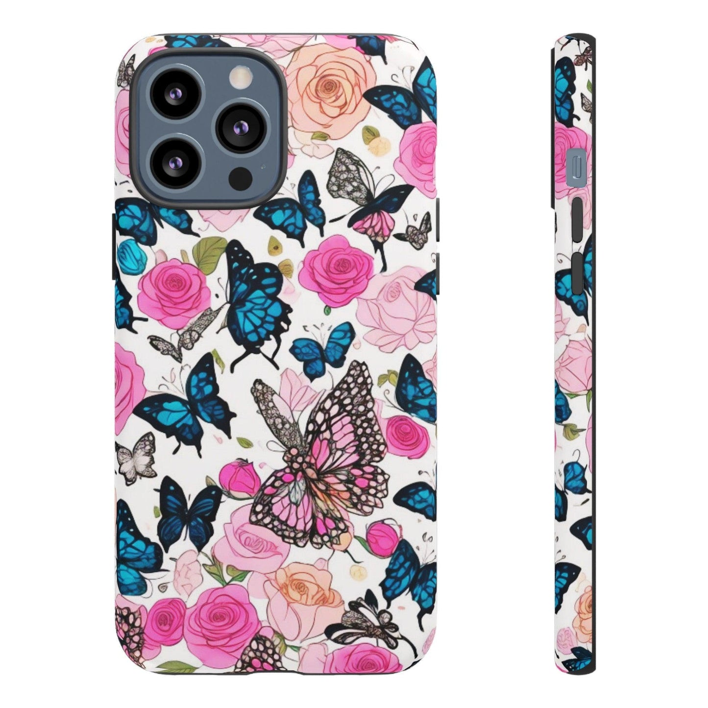 Tough Cellphone Case :" Eclectic Elegance Phone Case Collection" ( Floral patterns)