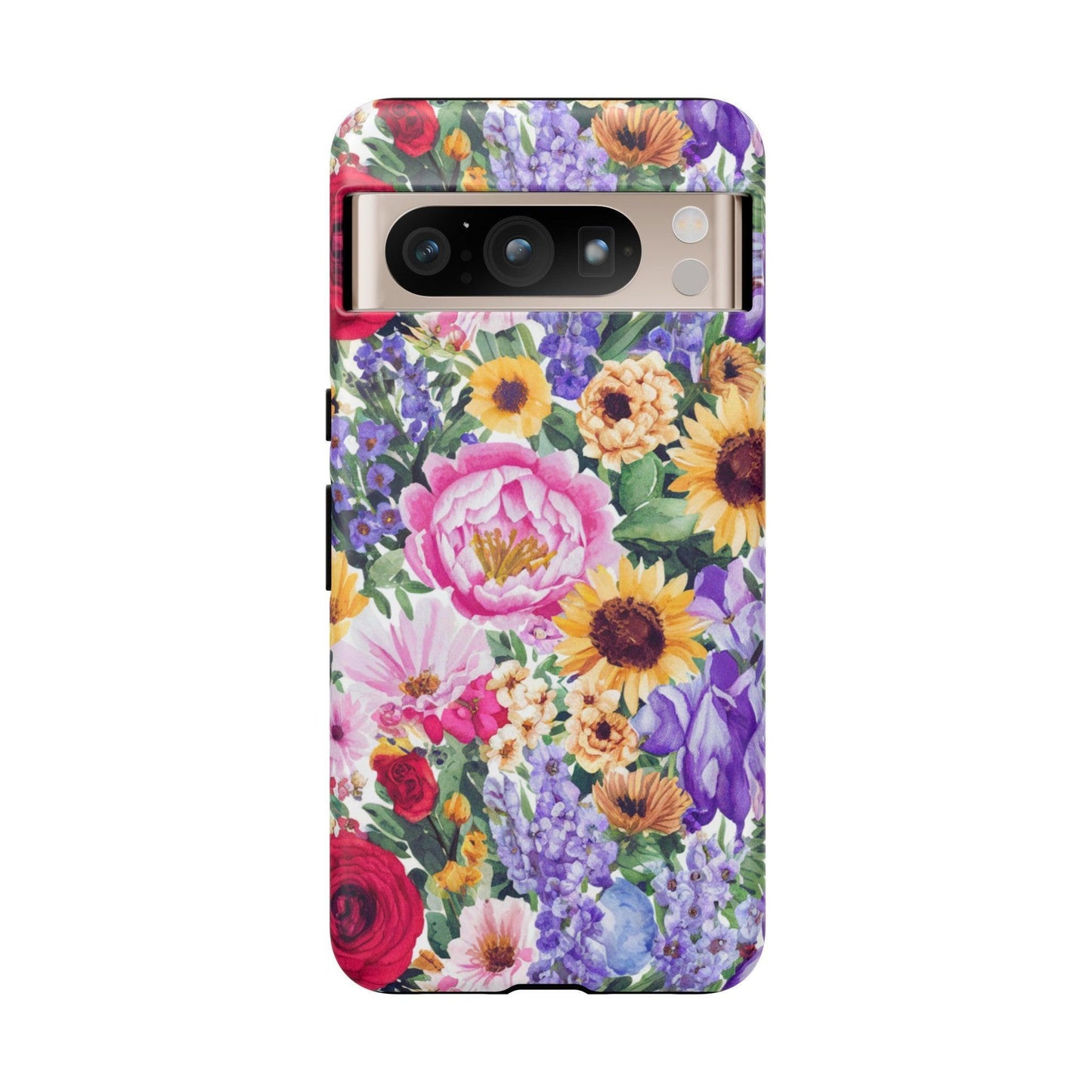 Tough Cellphone Case :" Eclectic Elegance Phone Case Collection" ( Floral patterns)