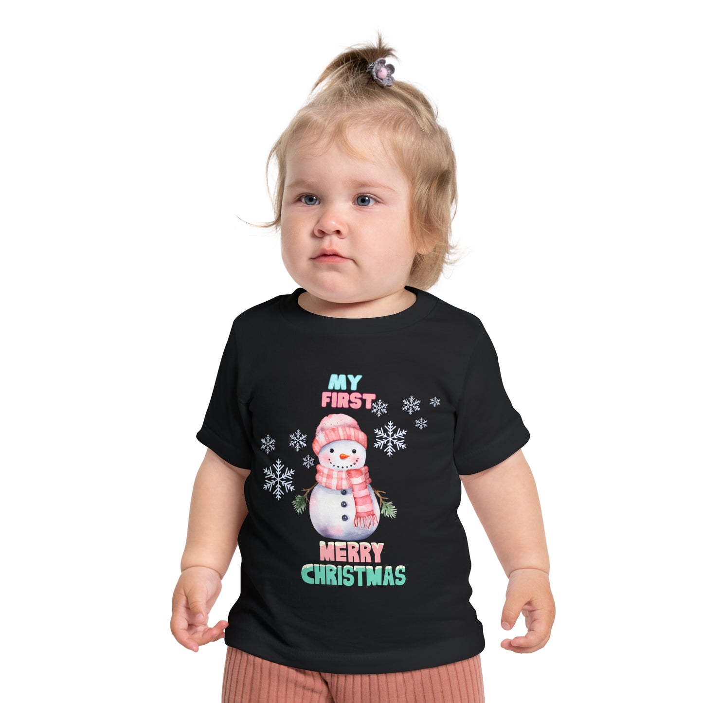 Baby Short Sleeve T-Shirt  | My first Christmas