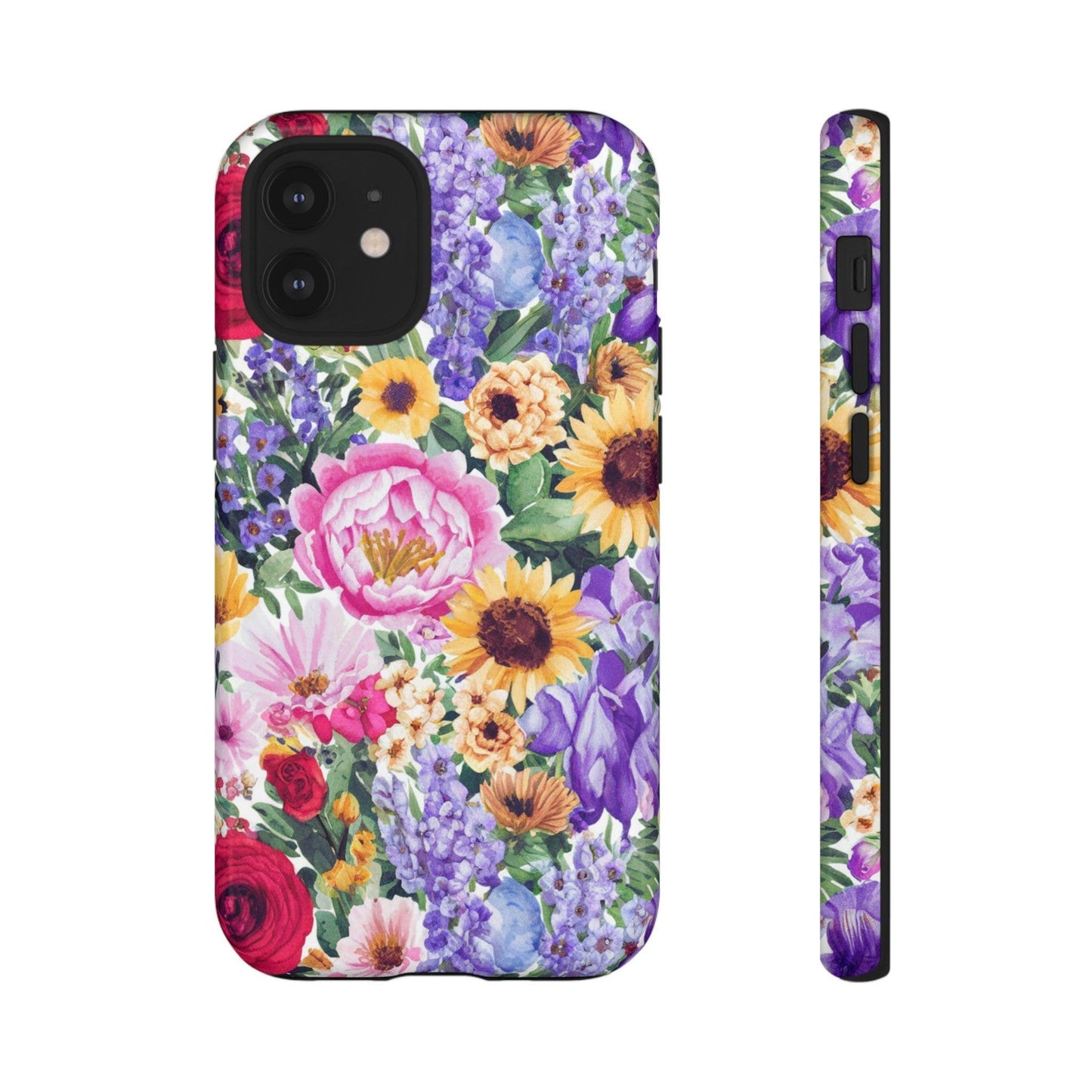 Tough Cellphone Case :" Eclectic Elegance Phone Case Collection" ( Floral patterns)