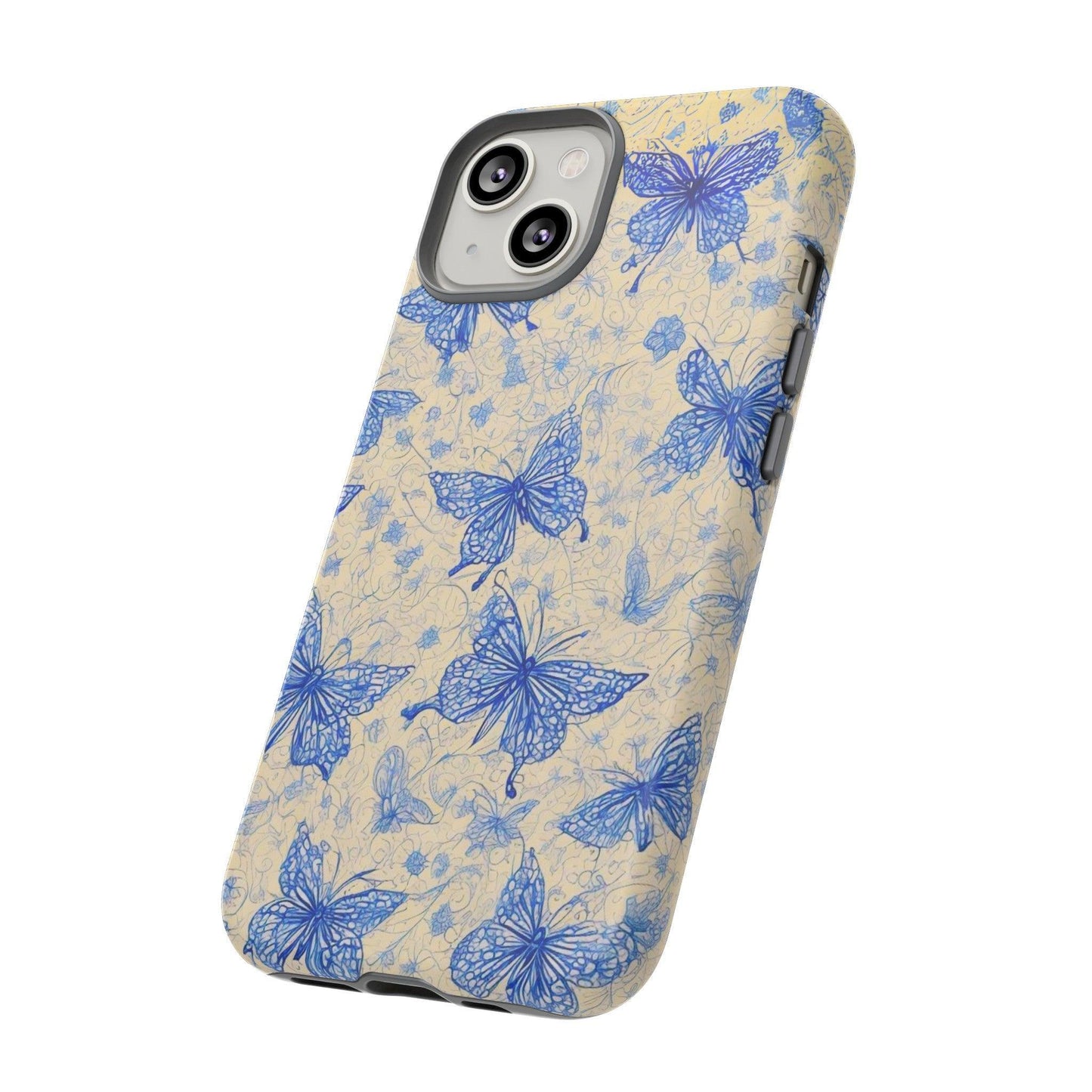 Tough Cellphone Case :" Eclectic Elegance Phone Case Collection" ( Butterflies patterns)