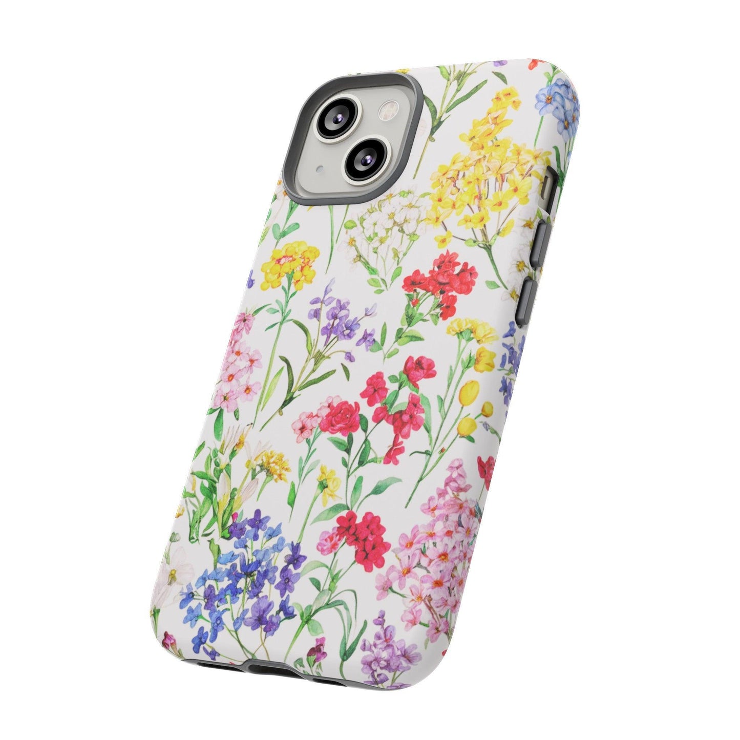 Tough Cellphone Case :" Eclectic Elegance Phone Case Collection" ( Floral patterns)