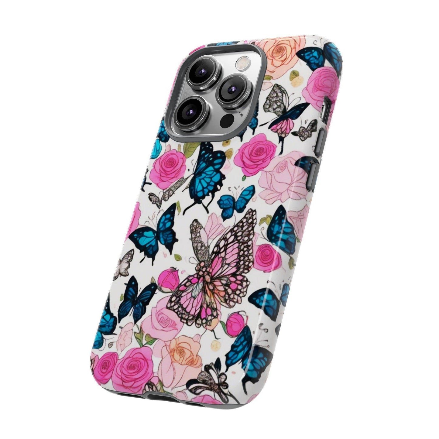 Tough Cellphone Case :" Eclectic Elegance Phone Case Collection" ( Floral patterns)