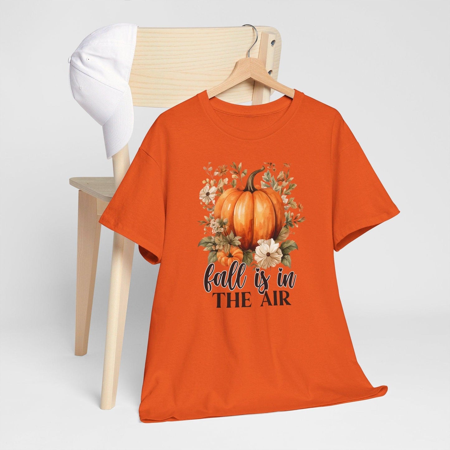 Fall is in the Air Cotton Tee - Cosmic Creations by Karen