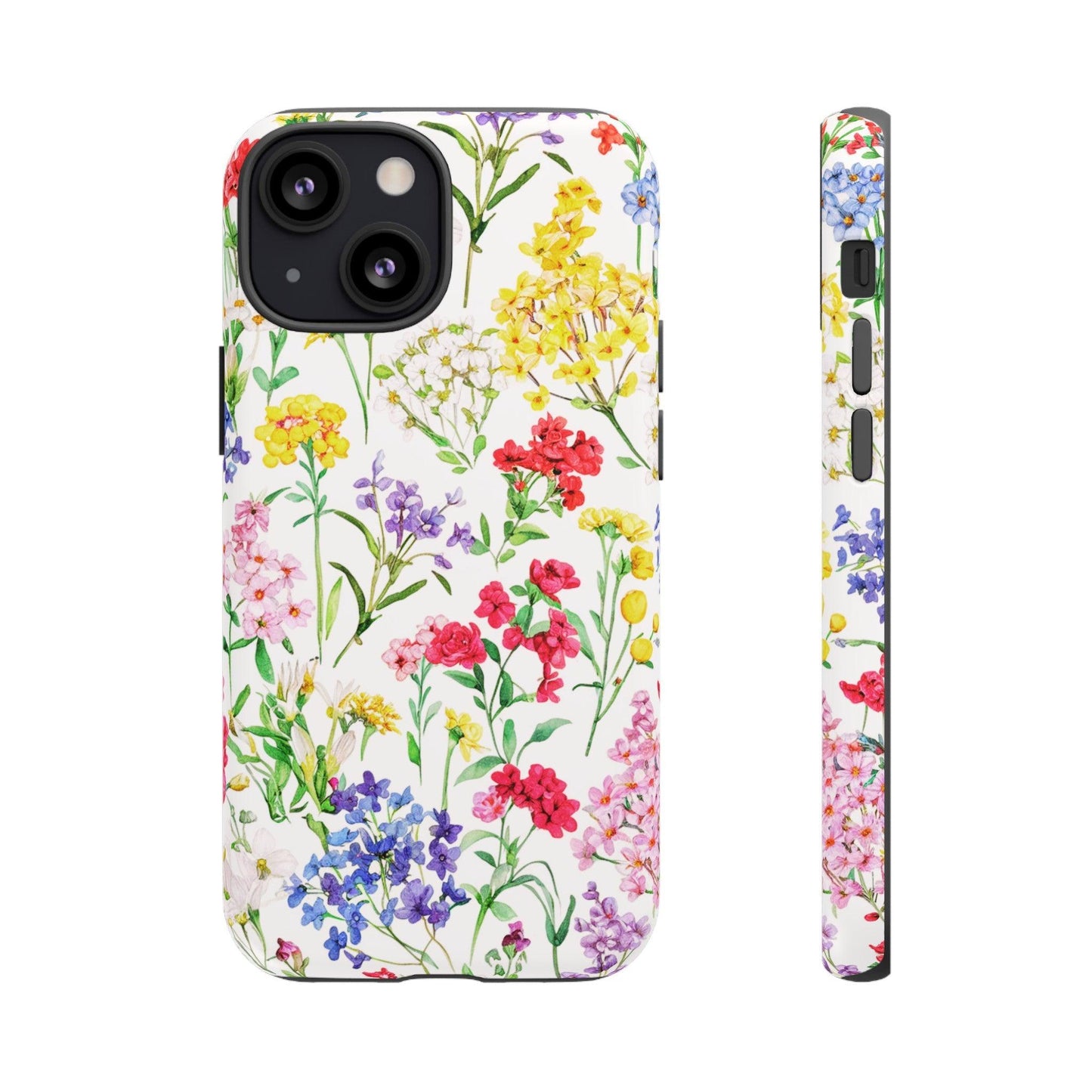 Tough Cellphone Case :" Eclectic Elegance Phone Case Collection" ( Floral patterns)