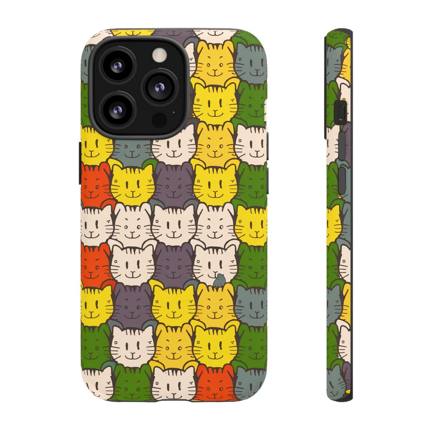 Cat Lovers Collection Tough Cellphone Case - Cosmic Creations by Karen