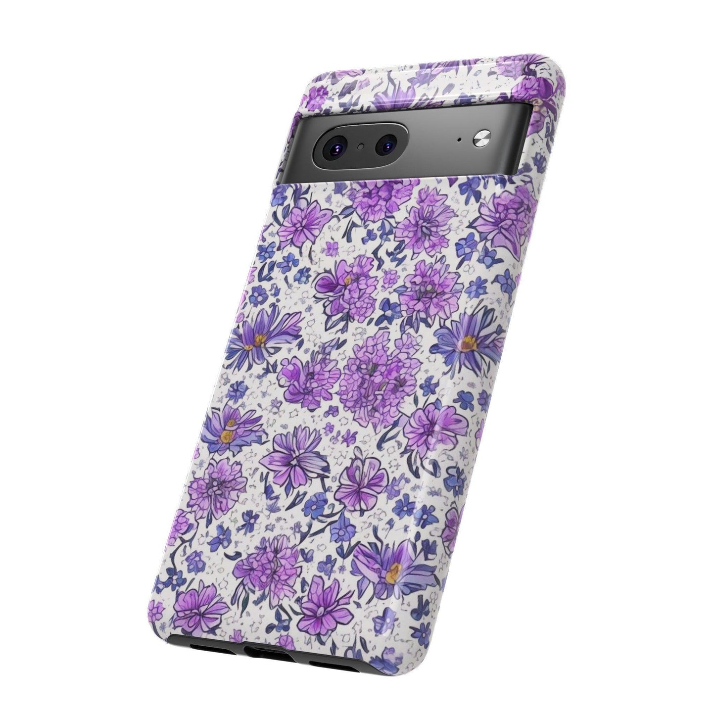 Tough Cellphone Case :" Eclectic Elegance Phone Case Collection" ( Floral patterns)