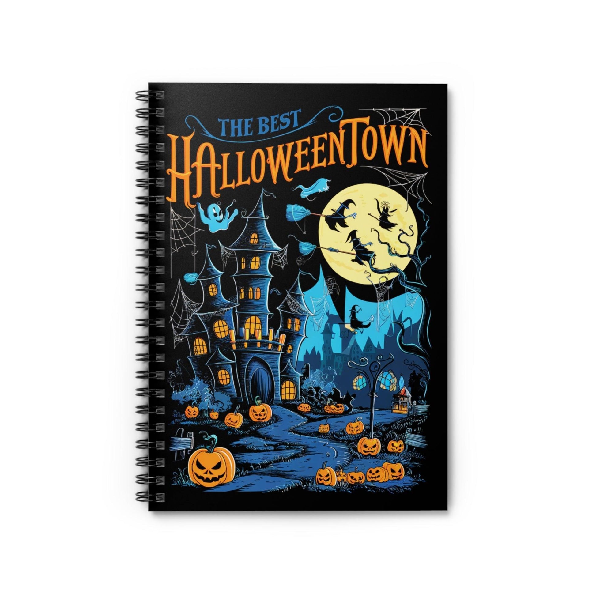 Halloween Town Spiral Notebook - Cosmic Creations by Karen