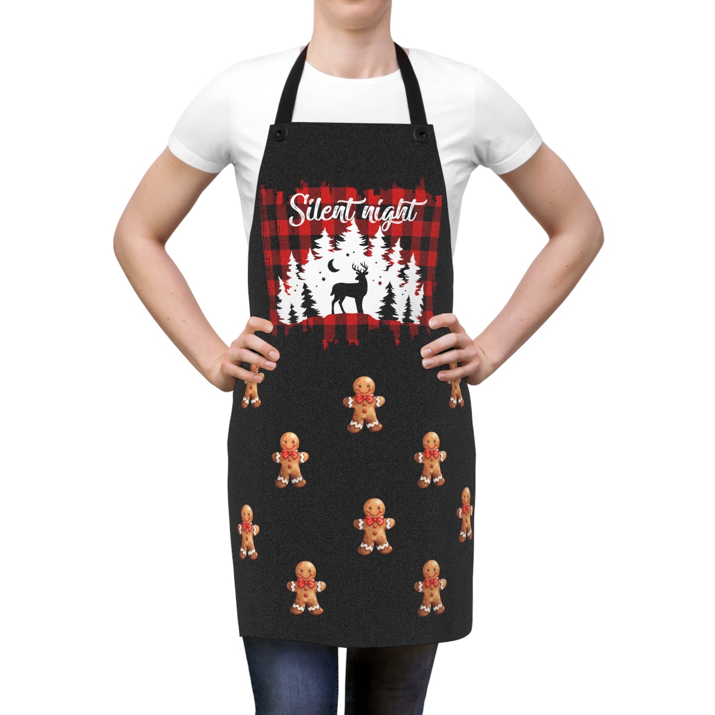 Christmas Silent Night Design Apron