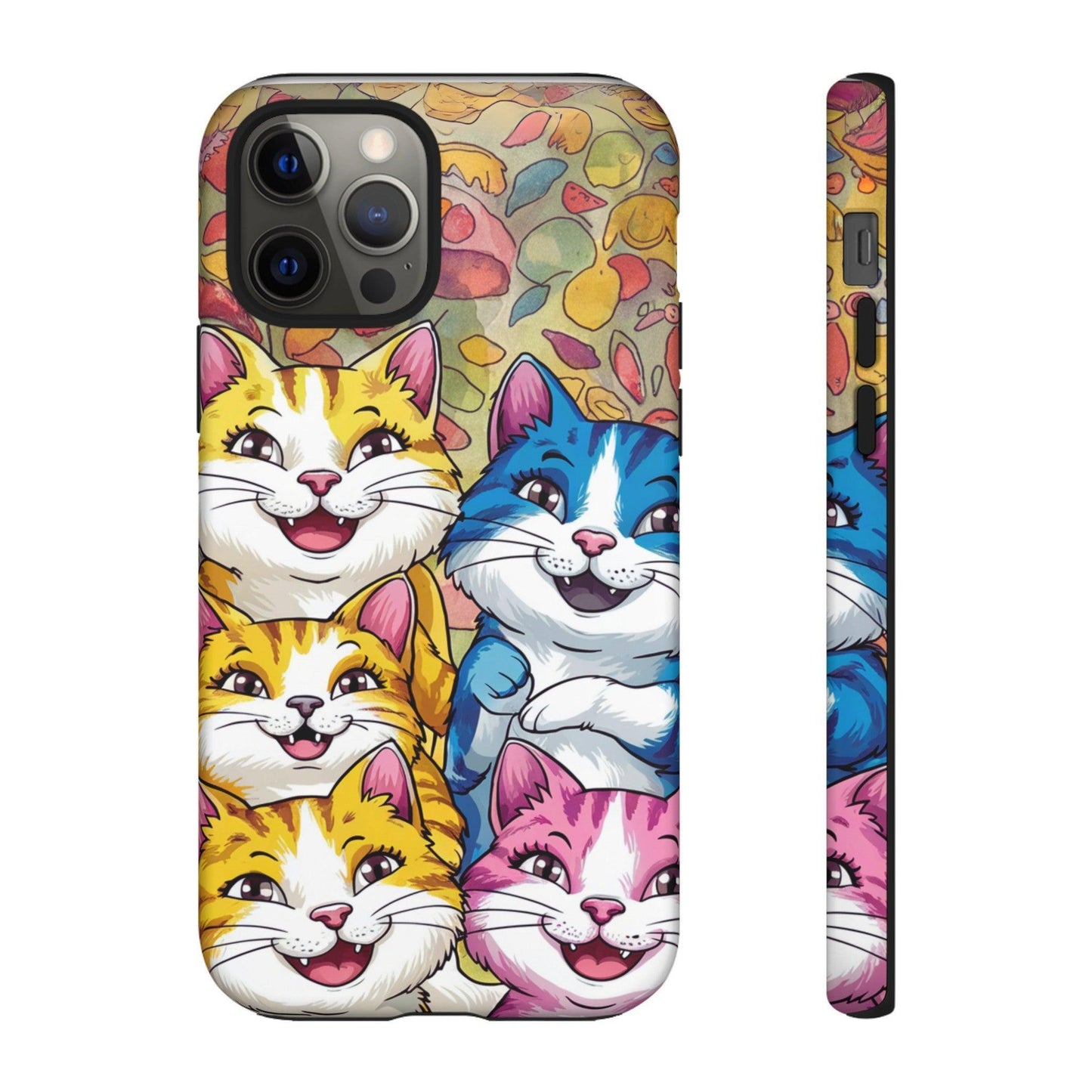 Cat Lovers Collection Tough Cellphone Case - Cosmic Creations by Karen