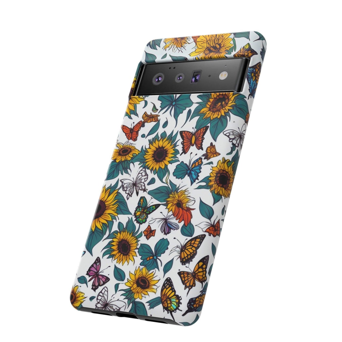 Tough Cellphone Case :" Eclectic Elegance Phone Case Collection" ( Floral patterns)