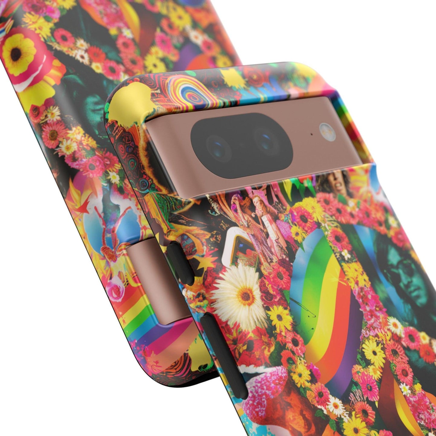 Tough Phone Case :" Eclectic Elegance Phone Case Collection" ( Hippie Style patterns)