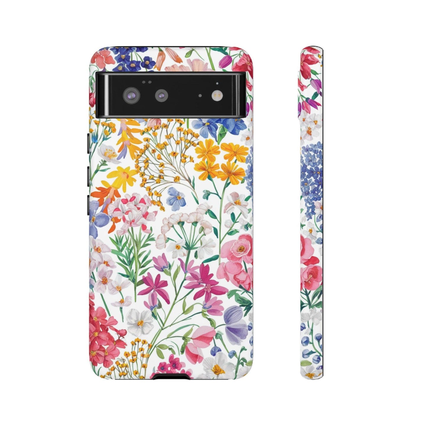 Tough Cellphone Case :" Eclectic Elegance Phone Case Collection" ( Floral patterns)