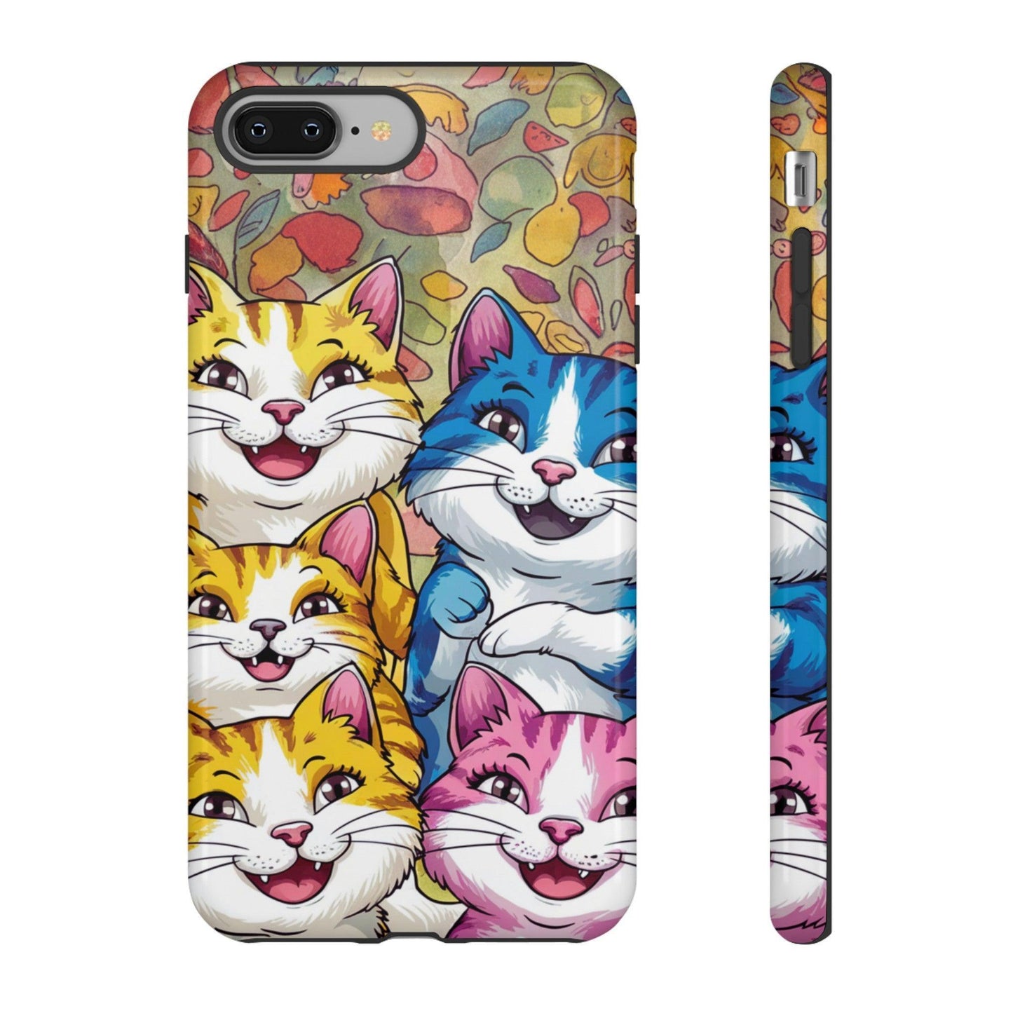 Cat Lovers Collection Tough Cellphone Case - Cosmic Creations by Karen