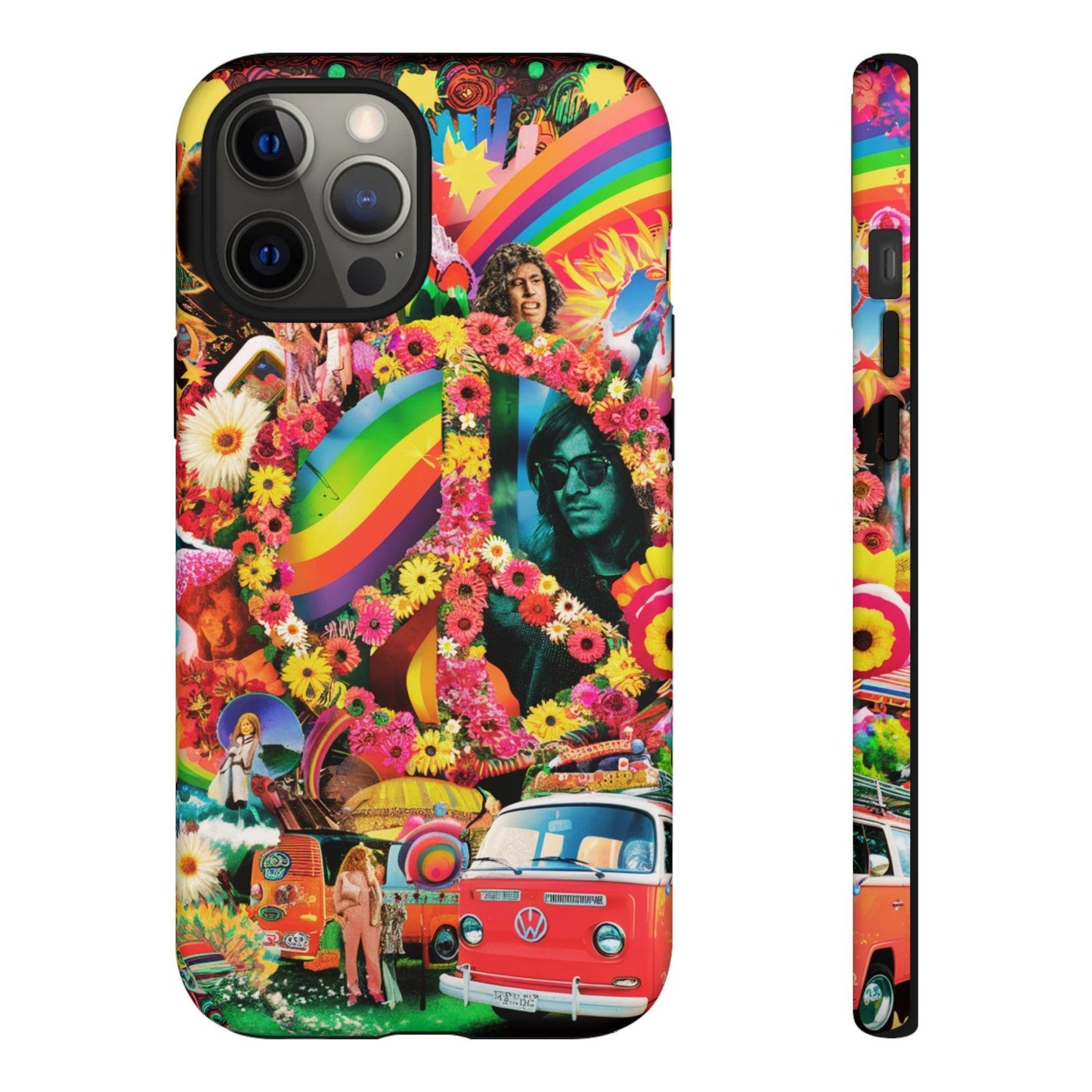 Tough Phone Case :" Eclectic Elegance Phone Case Collection" ( Hippie Style patterns)