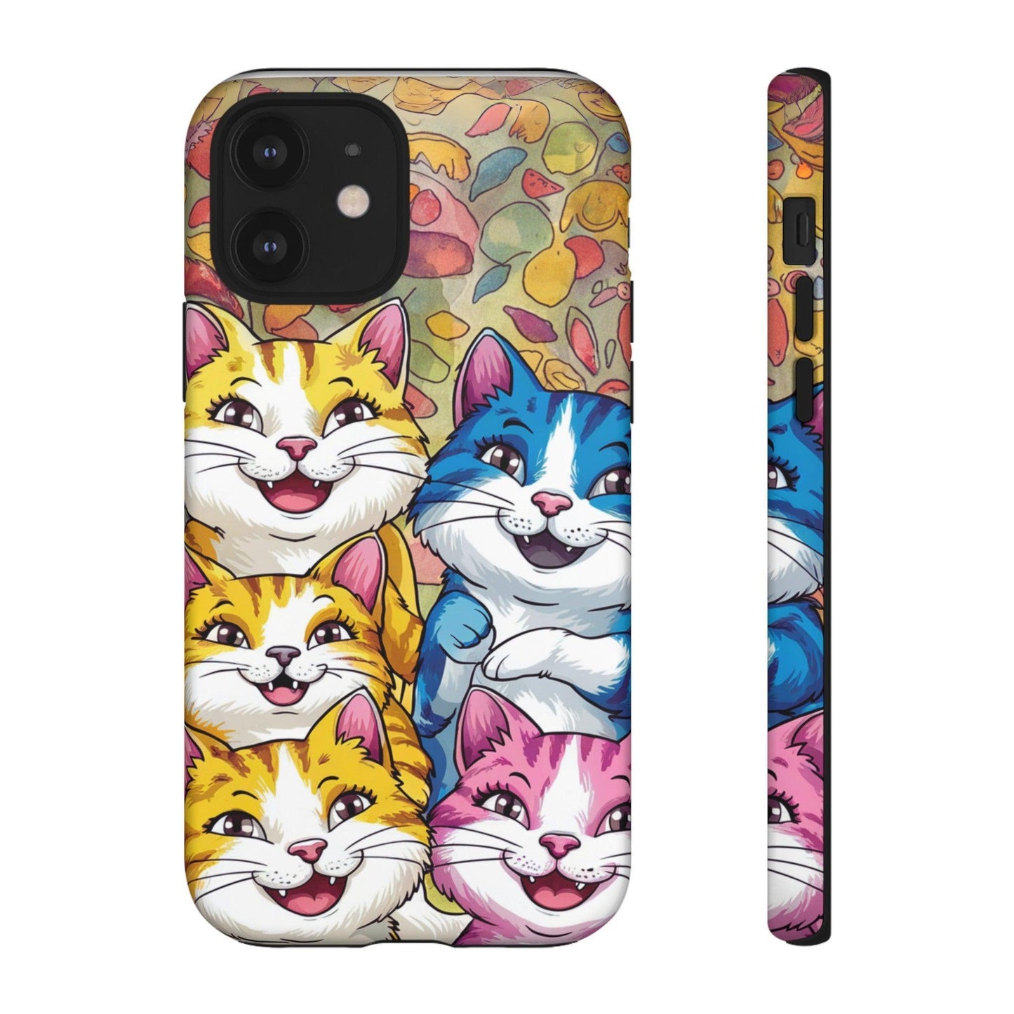 Cat Lovers Collection Tough Cellphone Case - Cosmic Creations by Karen