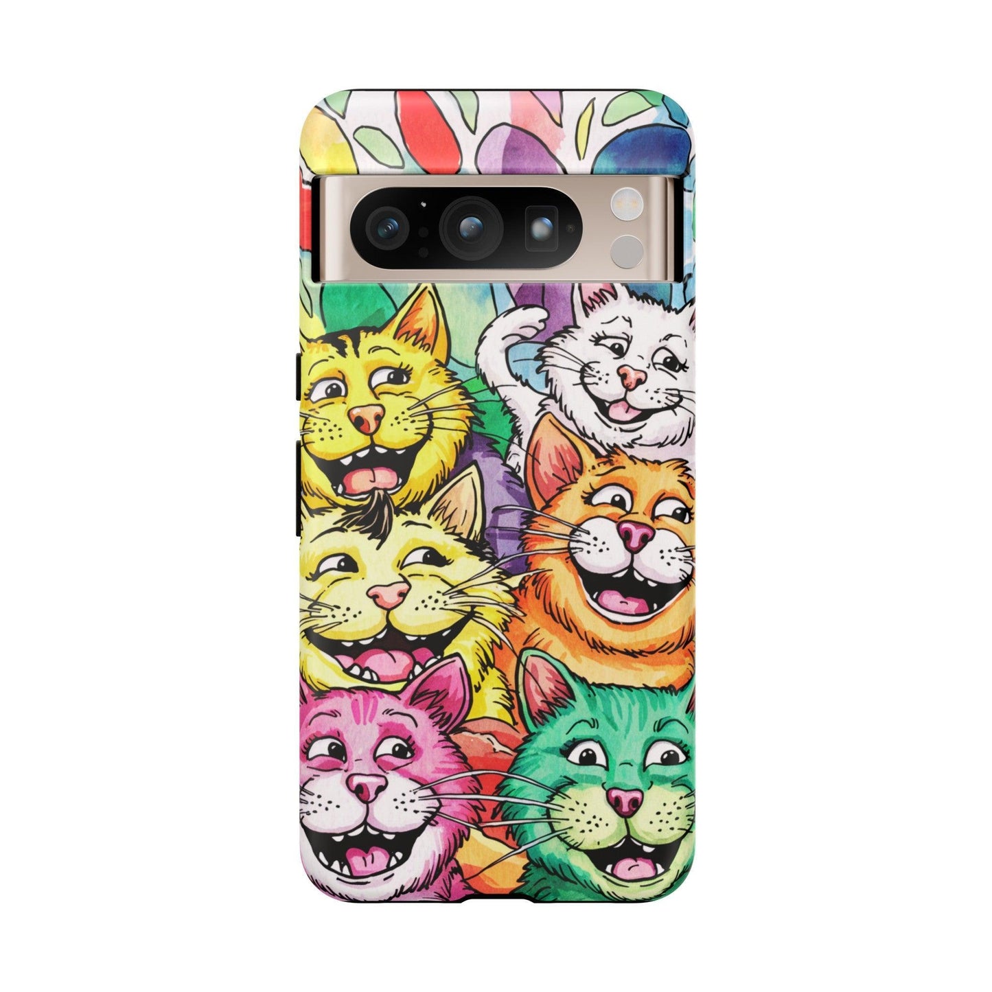 Cat Lovers Collection Tough Cellphone Case - Cosmic Creations by Karen