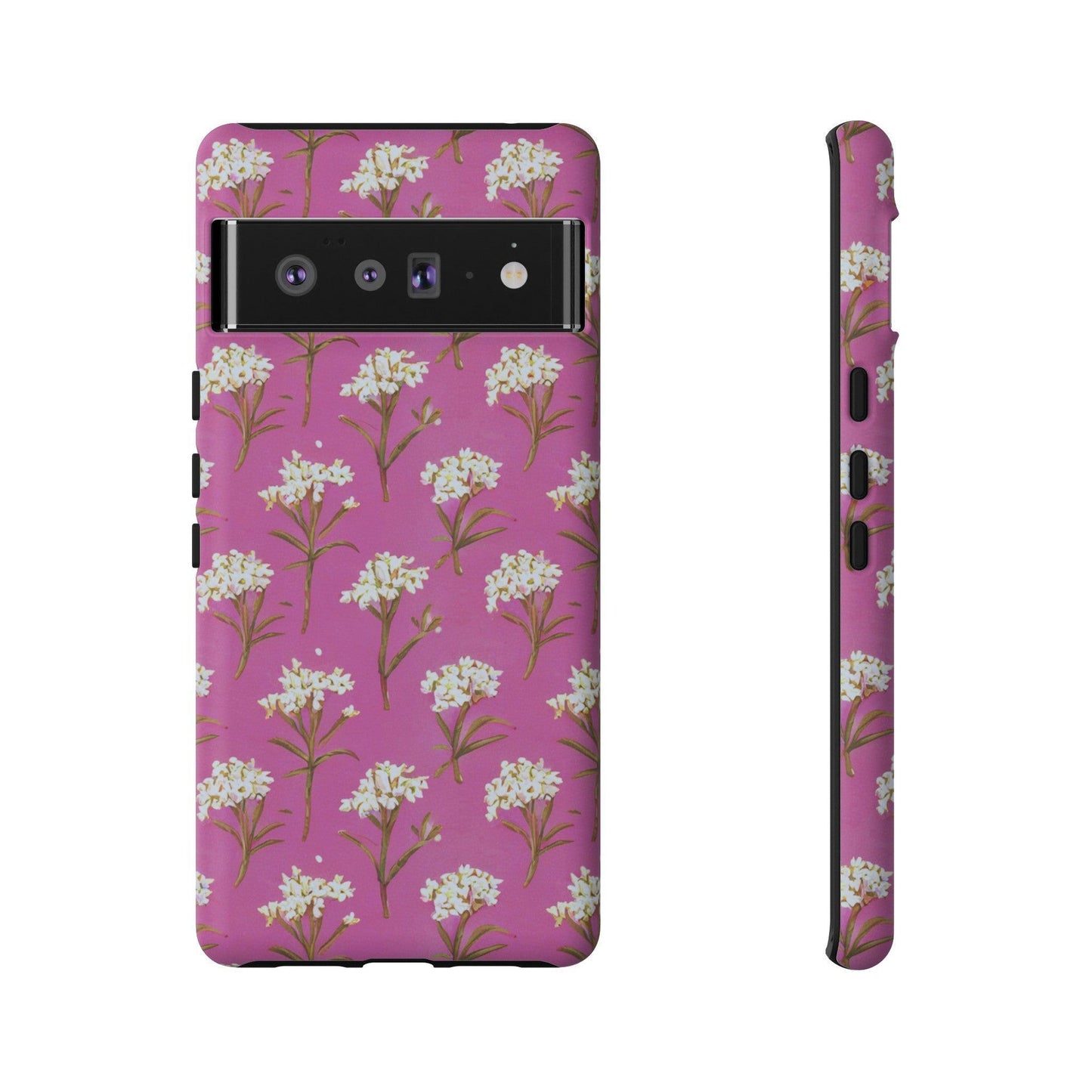 Tough Cellphone Case :" Eclectic Elegance Phone Case Collection" ( Floral patterns)