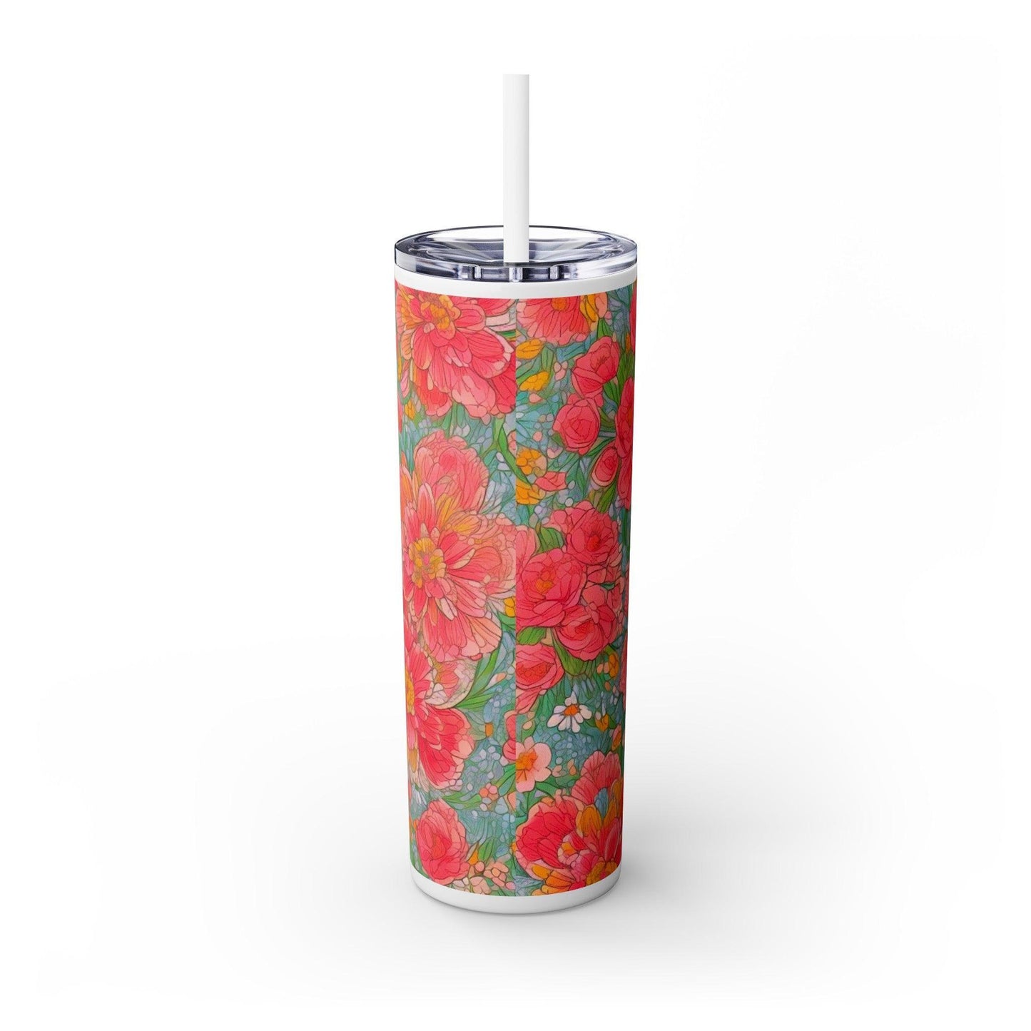 Whimsical Sips Skinny Tumbler Collectionr | Tumblerwith Straw, 20oz | keep your drinks hot for 12h and cold for 24h - Cosmic Creations by Karen