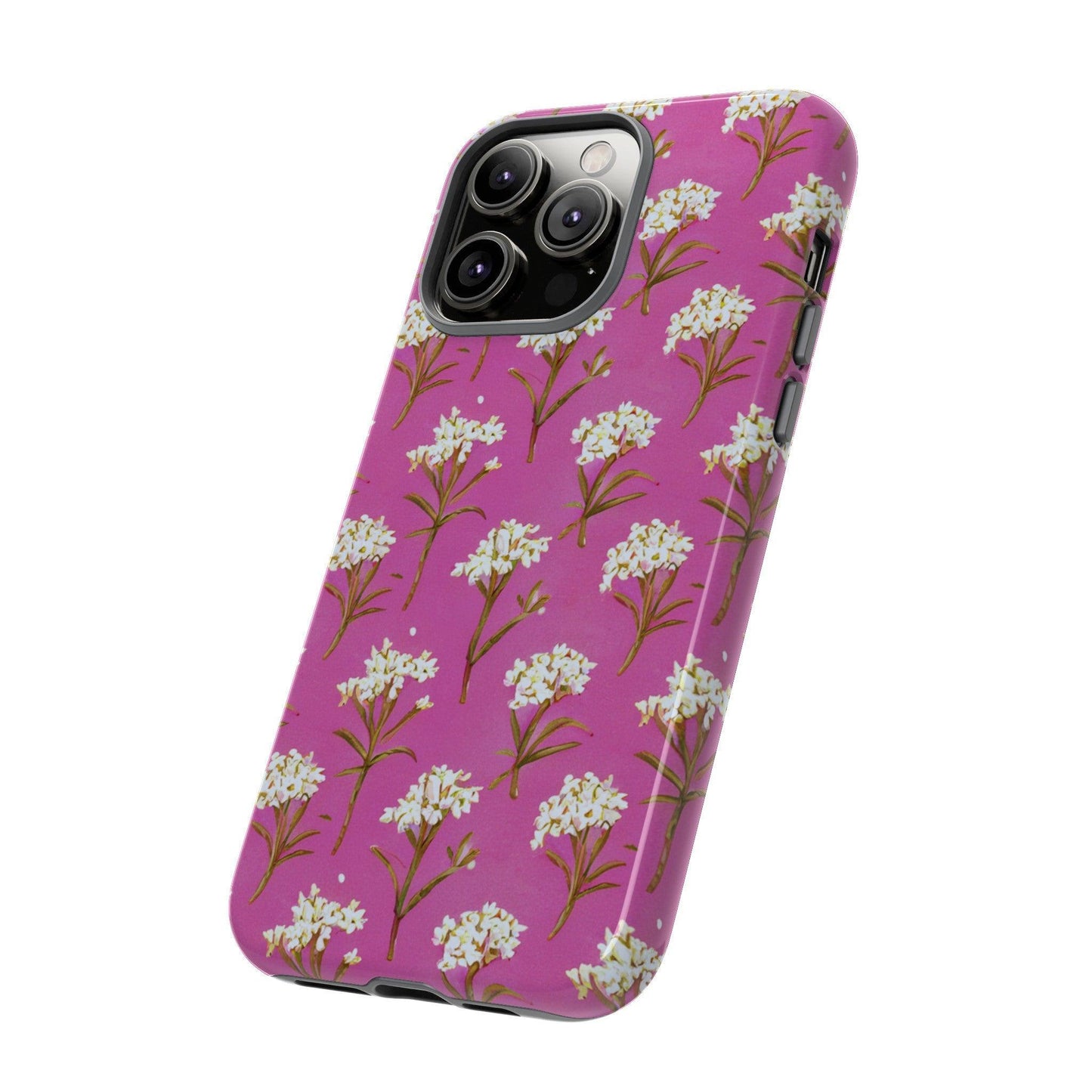 Tough Cellphone Case :" Eclectic Elegance Phone Case Collection" ( Floral patterns)