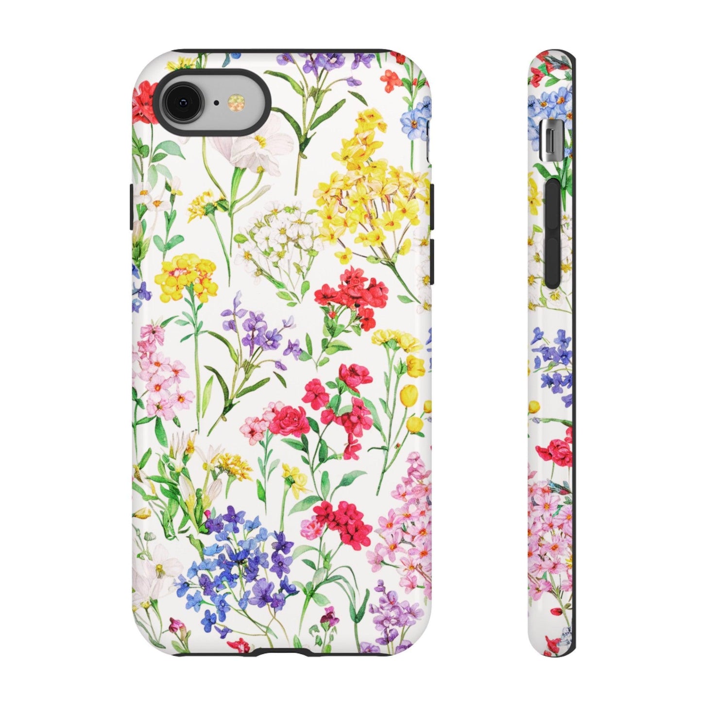 Tough Cellphone Case :" Eclectic Elegance Phone Case Collection" ( Floral patterns)