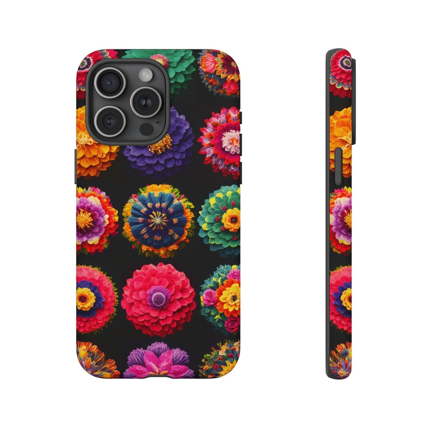 Tough Cellphone Case :" Eclectic Elegance Phone Case Collection" ( Floral patterns)