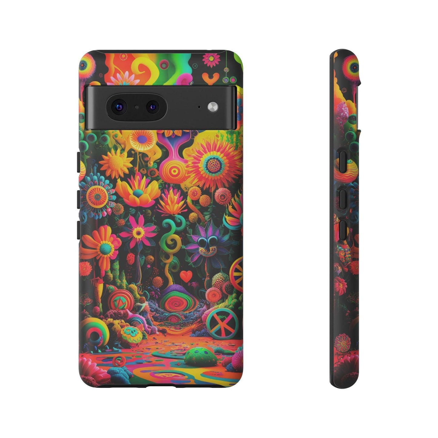 Tough Phone Case :" Eclectic Elegance Phone Case Collection" ( Hippie Style patterns)