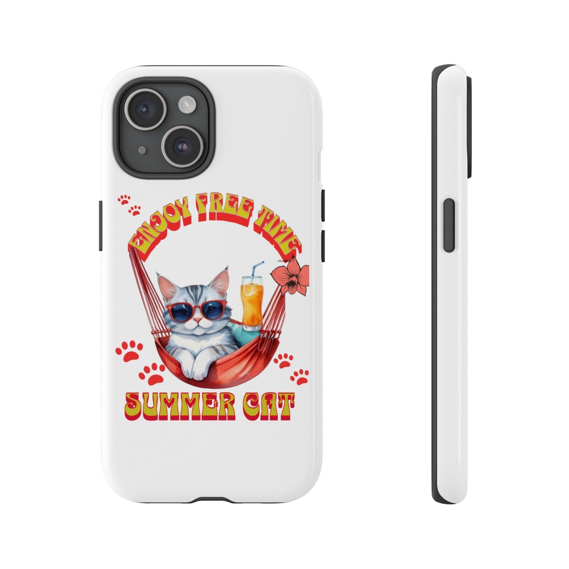 Cat Lovers Collection Tough Cellphone Case - Cosmic Creations by Karen