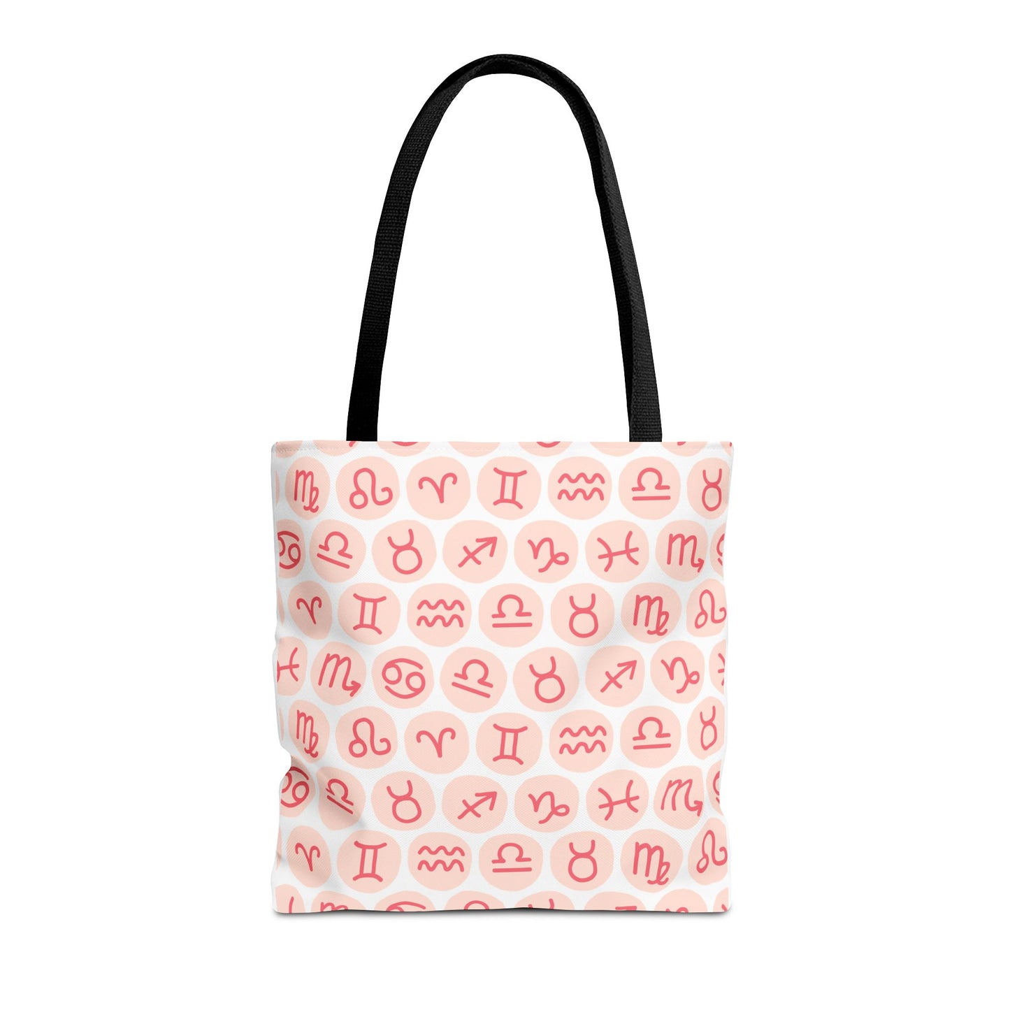 Tote Bag With Astrology Symbols Design