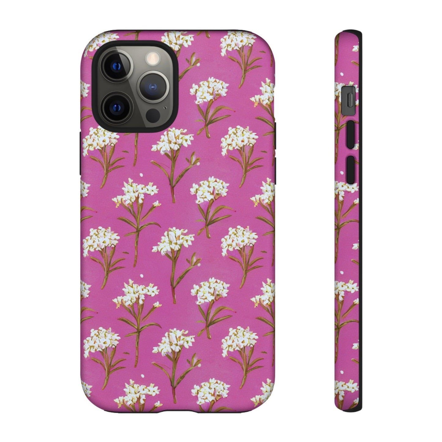 Tough Cellphone Case :" Eclectic Elegance Phone Case Collection" ( Floral patterns)