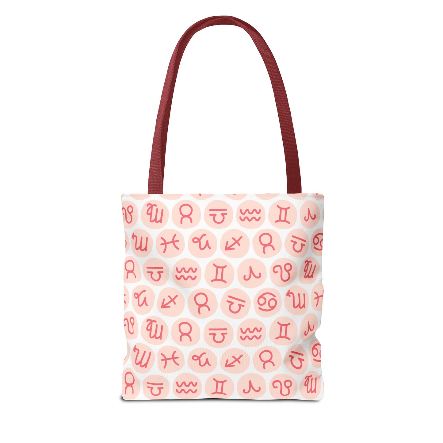 Tote Bag With Astrology Symbols Design