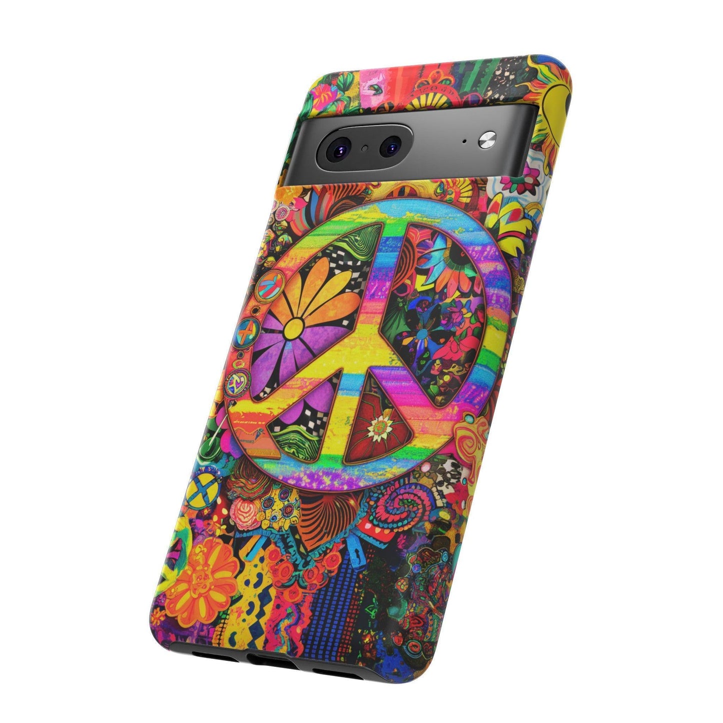 Tough Phone Case :" Eclectic Elegance Phone Case Collection" ( Hippie Style patterns)