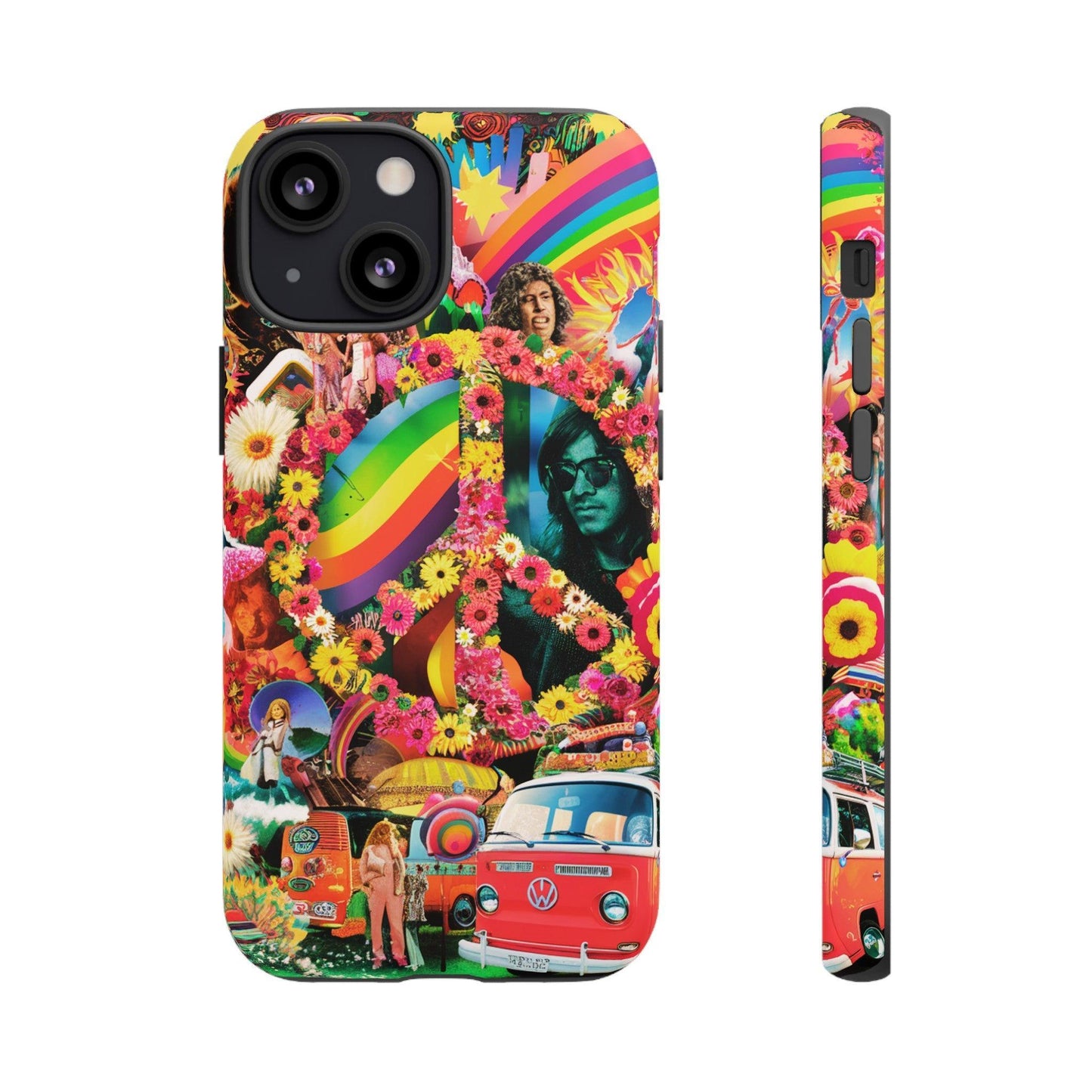 Tough Phone Case :" Eclectic Elegance Phone Case Collection" ( Hippie Style patterns)