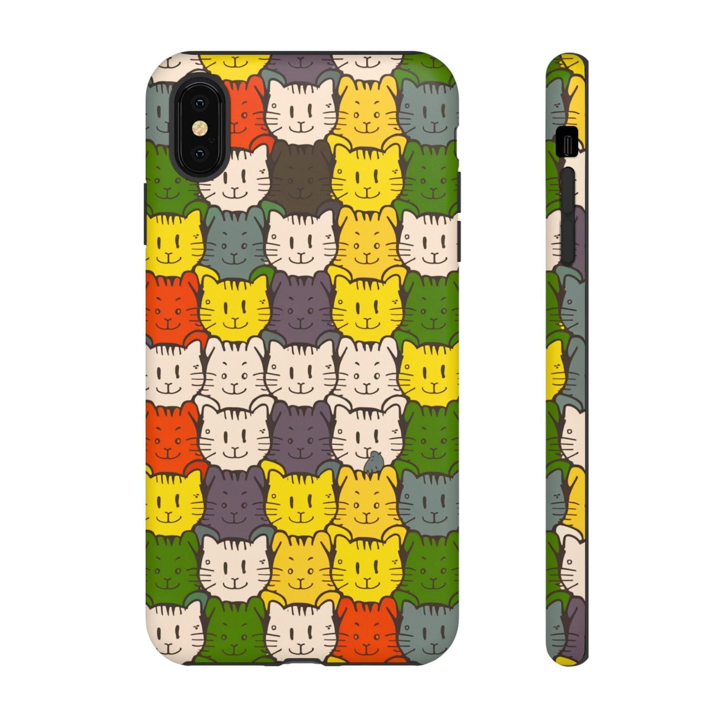 Cat Lovers Collection Tough Cellphone Case - Cosmic Creations by Karen