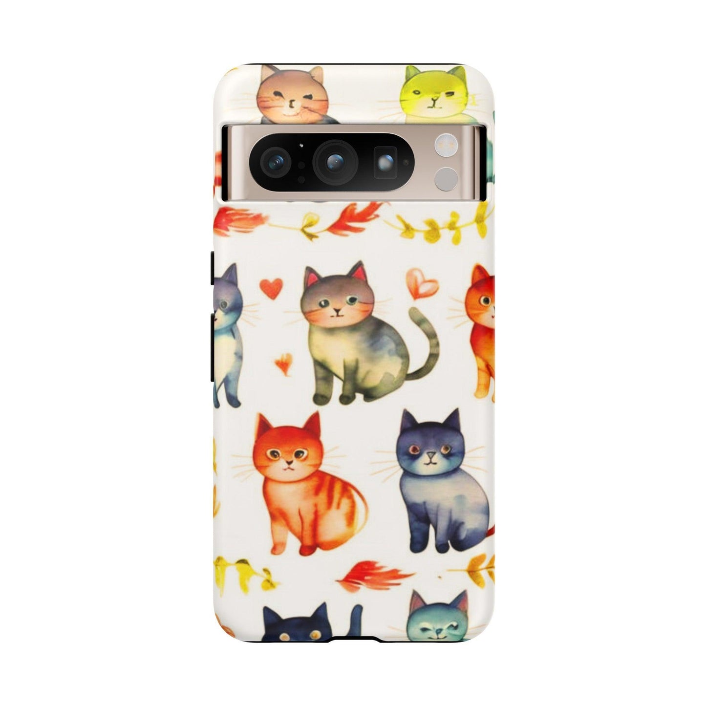 Cat Lovers Collection Tough Cellphone Case - Cosmic Creations by Karen