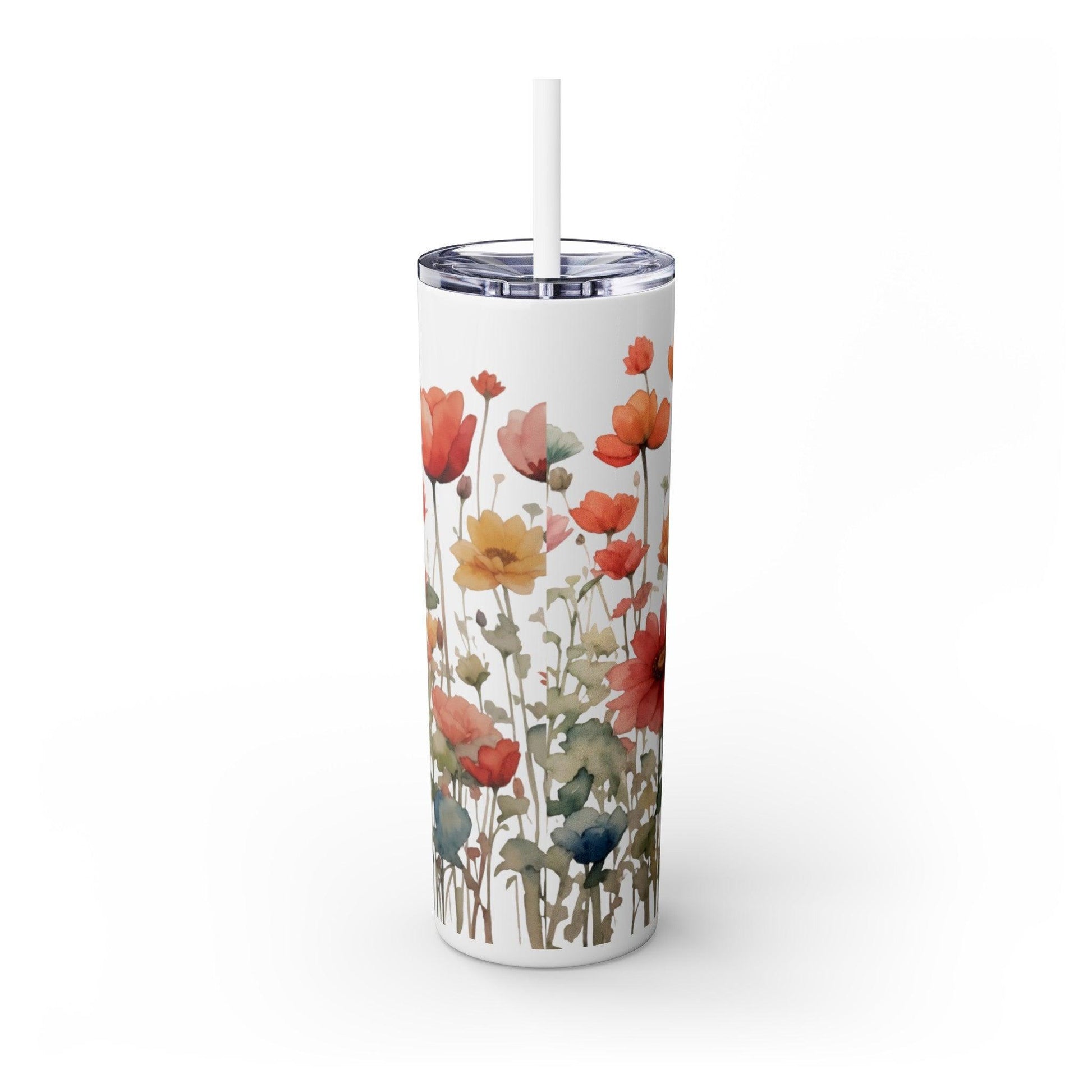 Whimsical Sips Skinny Tumbler Collectionr | Tumblerwith Straw, 20oz | keep your drinks hot for 12h and cold for 24h - Cosmic Creations by Karen