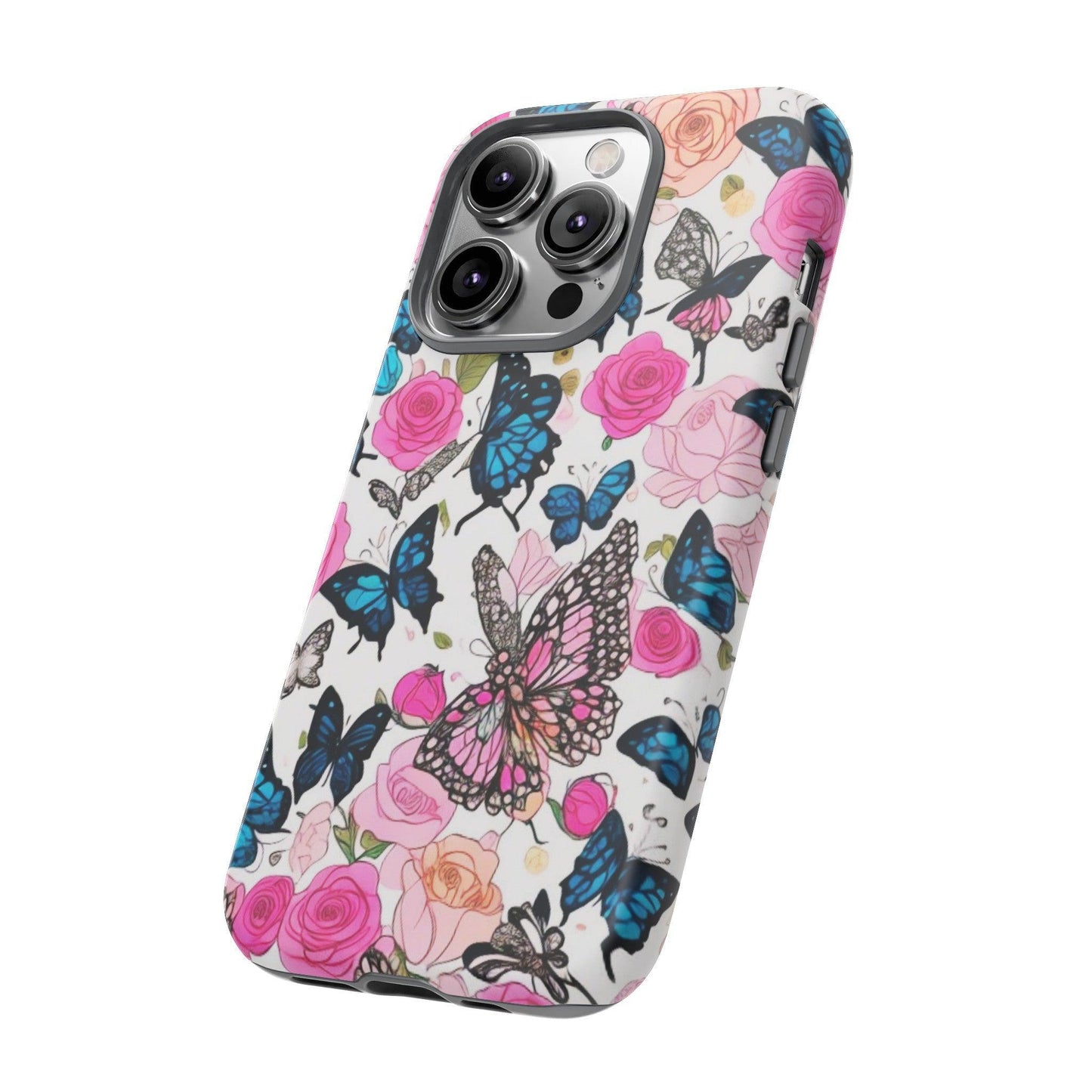 Tough Cellphone Case :" Eclectic Elegance Phone Case Collection" ( Floral patterns)