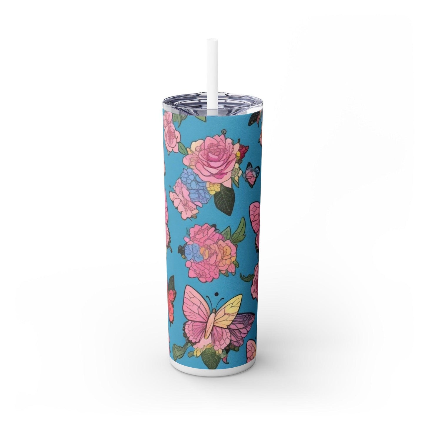 Whimsical Sips Skinny Tumbler Collectionr | Tumblerwith Straw, 20oz | keep your drinks hot for 12h and cold for 24h - Cosmic Creations by Karen