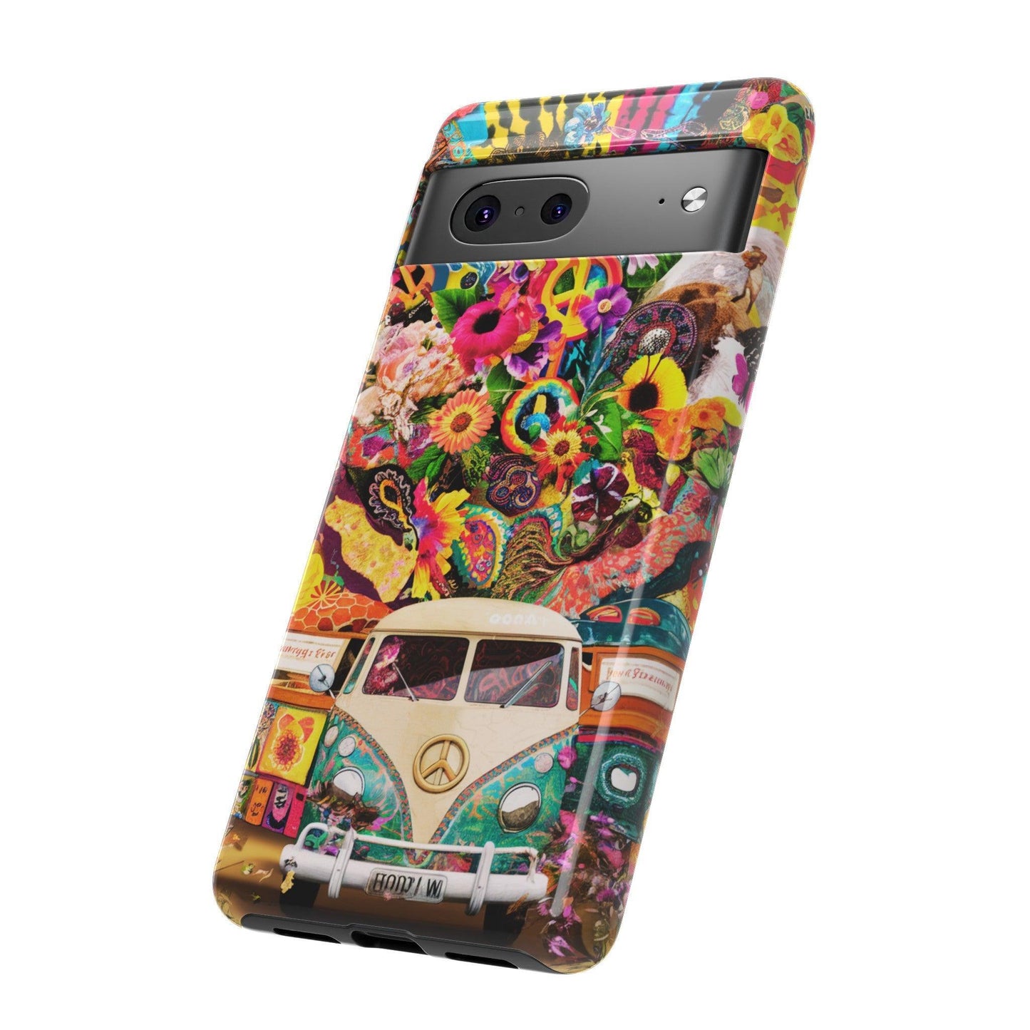 Tough Phone Case :" Eclectic Elegance Phone Case Collection" ( Hippie Style patterns)