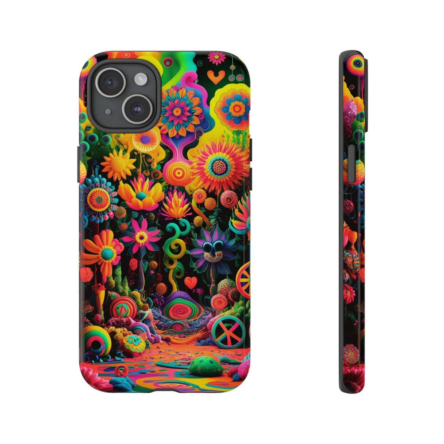 Tough Phone Case :" Eclectic Elegance Phone Case Collection" ( Hippie Style patterns)