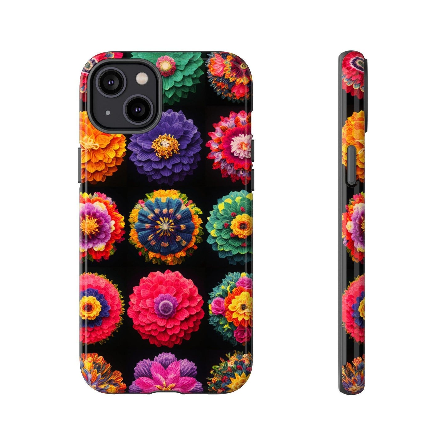 Tough Cellphone Case :" Eclectic Elegance Phone Case Collection" ( Floral patterns)